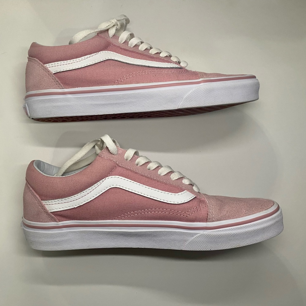 Vans Old Skool pink Womens 8 Mens 6.5